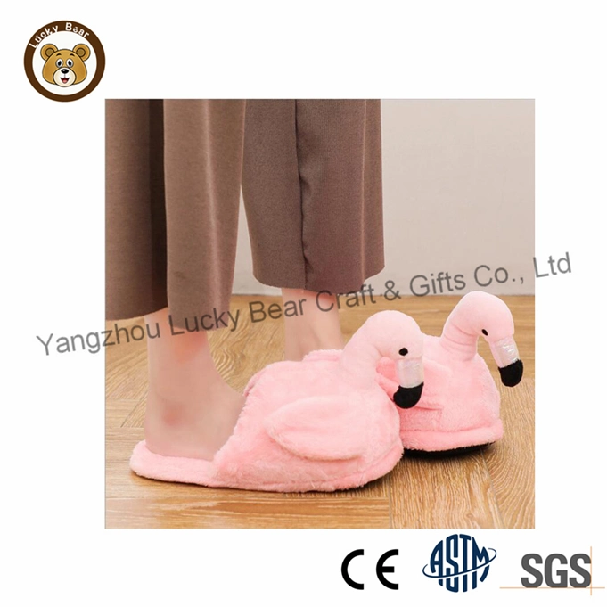 Soft Plush Toy Cute Animal Shoes Fleece Winter Bedroom Slippers