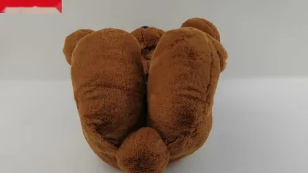 도매 맞춤형 봉제 인형 및 동물 인형 테디 베어 슬리퍼